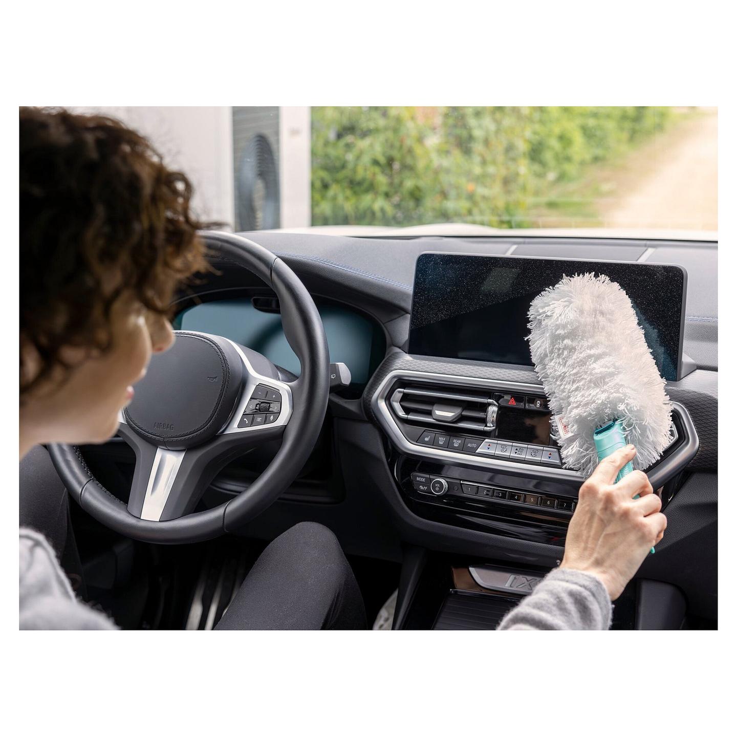 Fshesë Dore LEIFHEIT SUPERDUSTER / Mbulesë Zëvendësuese / Mikrofibër 360° / 40°C / 1 Copë - Bardhë - 4