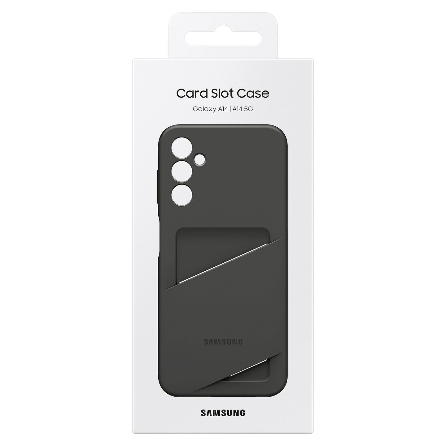 Case për Telefon Samsung Galaxy A14 5G, Card Slot, EF-OA146 – Zezë - 7
