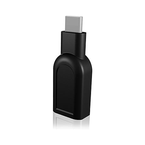 Adapter ICY BOX IB-CB015 / USB-A Mashkull → USB-C Femër / USB 3.1 Gen 2 / 10 Gbit/s - Zezë - 4
