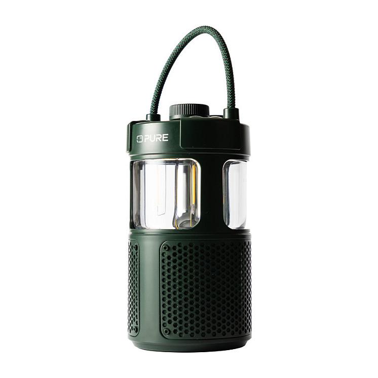 Altoparlant Pure Woodland Glow, 20W, Bluetooth 5.3, AUX, IPX6, USB-C - Gjelbër - 2