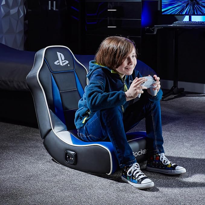 Karrige Gaming X Rocker Geist 2.0 PlayStation - Zezë/Blu/Bardhë - 6