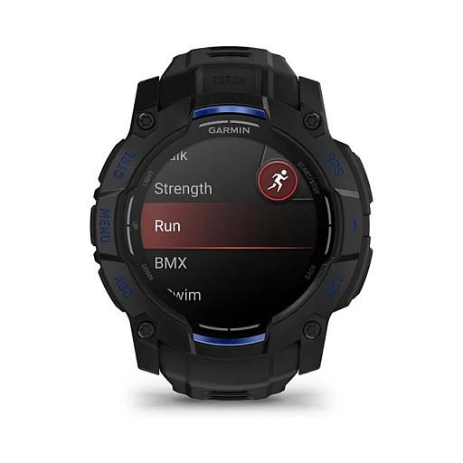 Orë e Mençur Garmin Instinct 3 AMOLED 45mm / AMOLED 1.3" / GPS / Bluetooth / Sportive / Monitorim Shëndeti - E Zezë - 2