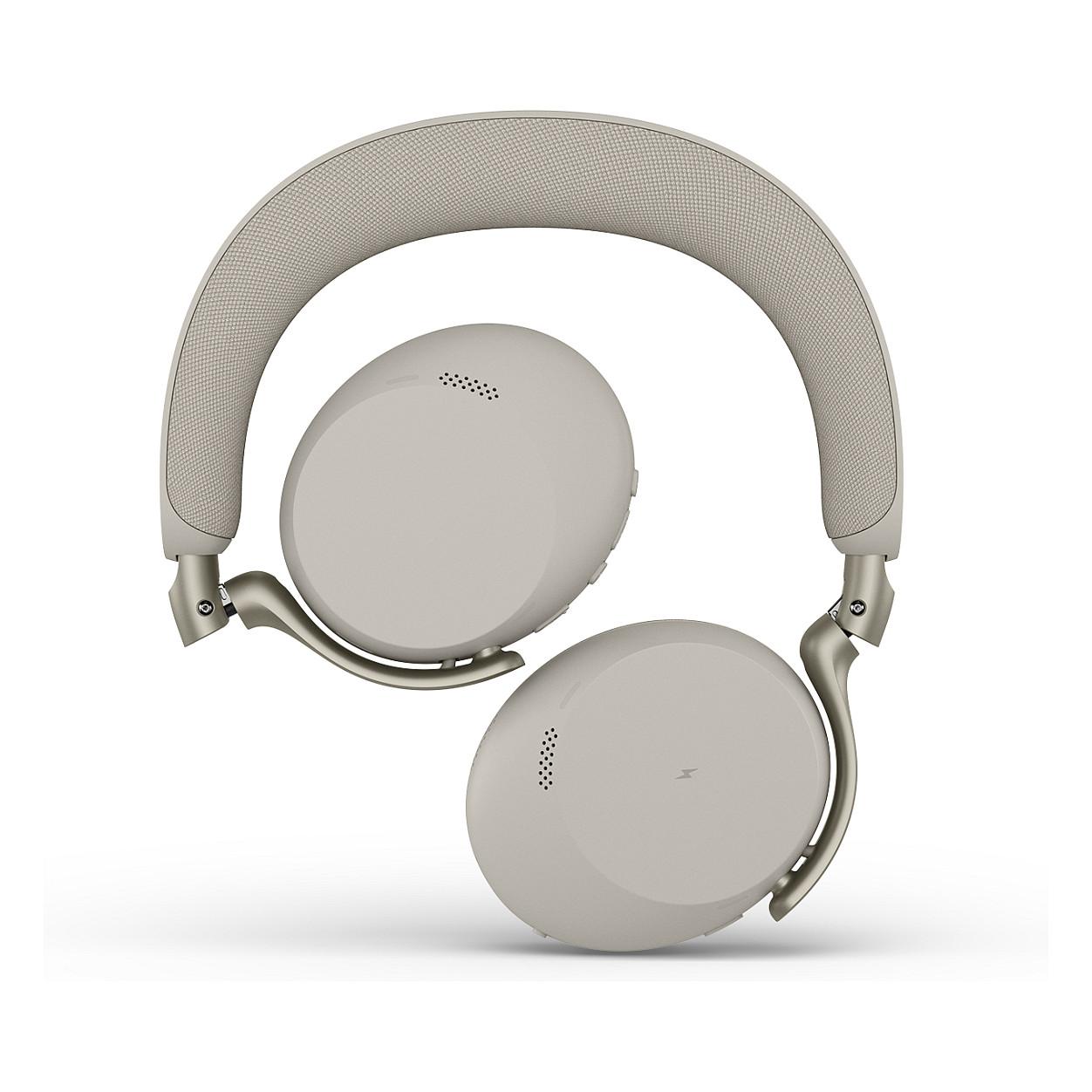 Kufje pa kabllo Jabra Evolve3 75 MS + Link 390c / Stereo / Bluetooth 5.3 / ANC / 180 g - Krem - 3