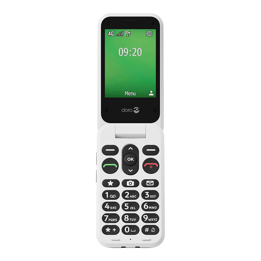 Telefon i thjeshtë Doro Leva E22 LTE – Kuqe - 2