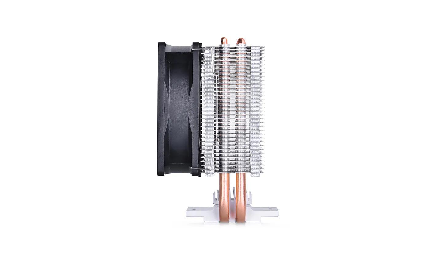 Ftohës për Procesor DeepCool Ice Edge Mini FS V2.0 / 80mm / 2 Heatpipes / 95W TDP - Zezë/Blu - 5