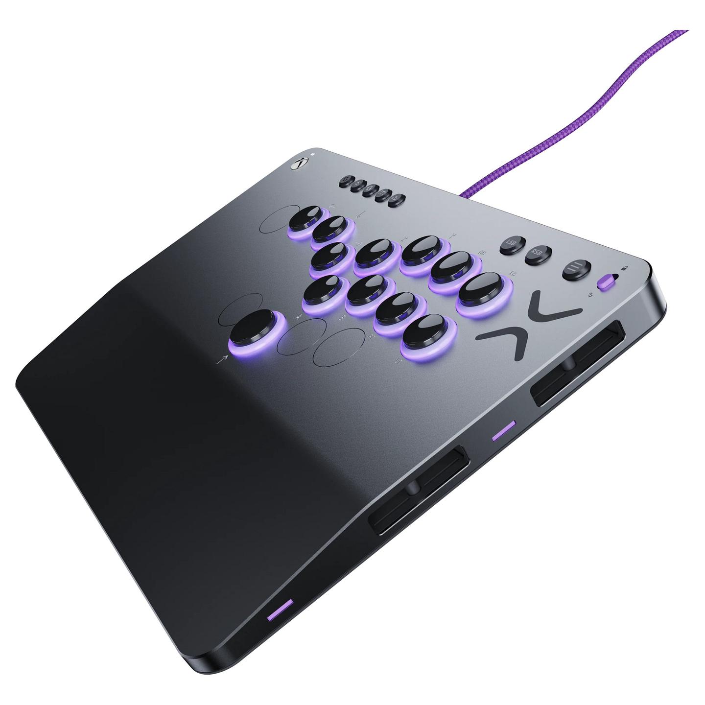 Kontroller për Xbox Turtle Beach Victrix Pro KO Fight Stick / Leverless / Wired / USB-C / 16 Butona / Cherry MX Speed Silver / Xbox Series X/S, Xbox One, PC – Gri - 7