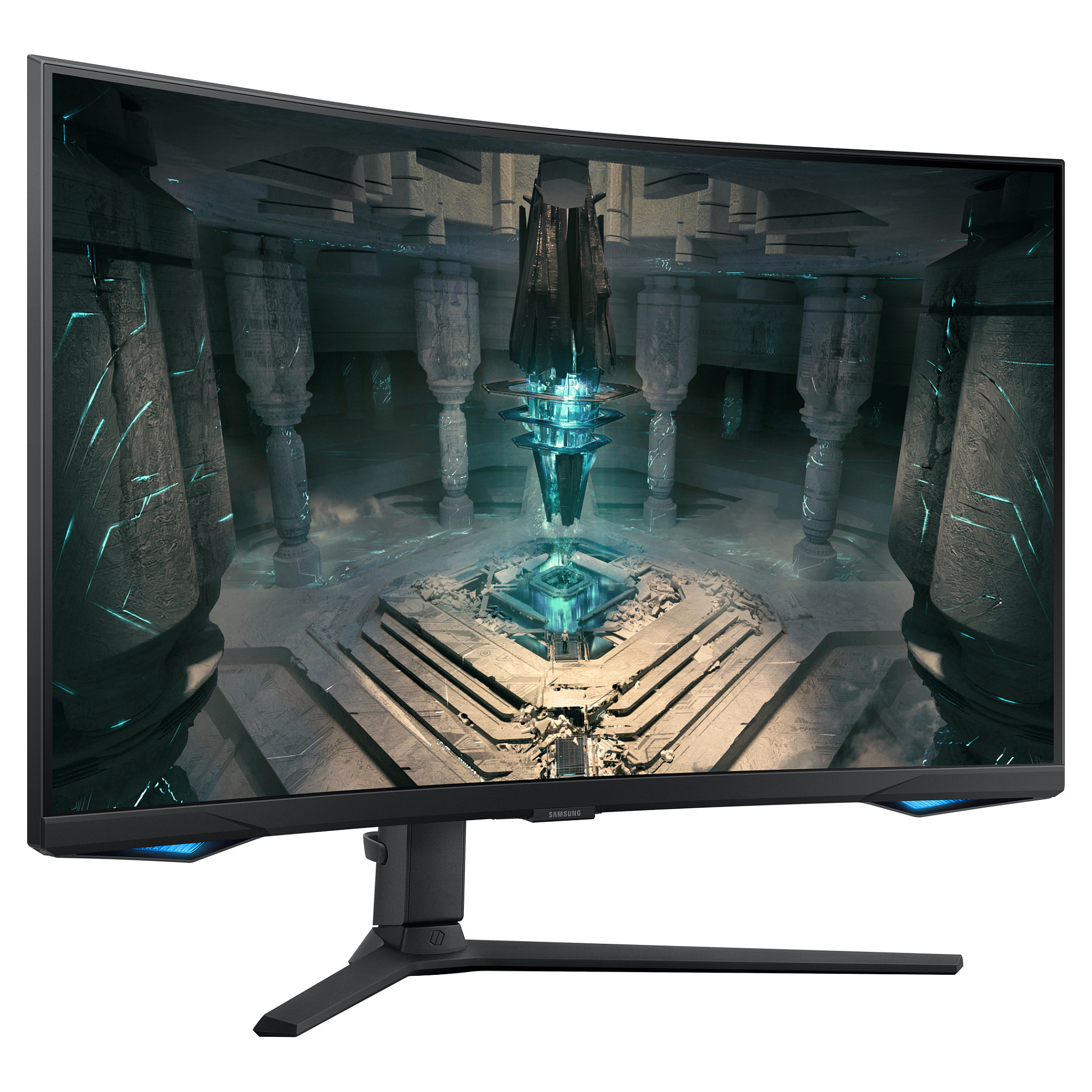 Monitor Gaming Samsung Odyssey G6 S65BG (G65B) / 32" / QHD VA Curved / 240Hz / 1ms / HDMI+DP+USB - Zezë - 7