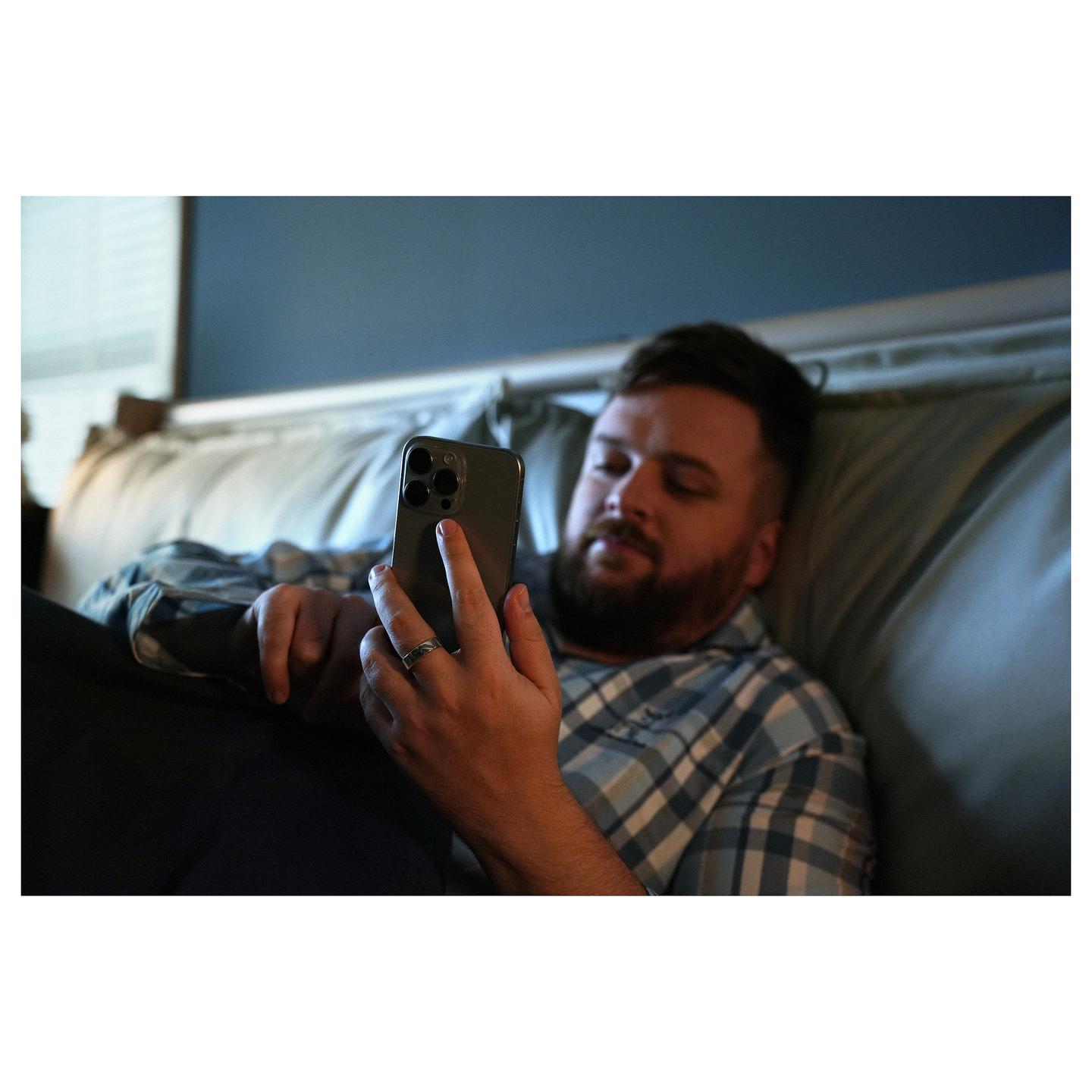 Smart Ring RingConn Gen 2 / Bluetooth / Rrahjet e Zemrës / SpO₂ / Monitorim i Gjumit - Zezë - 20