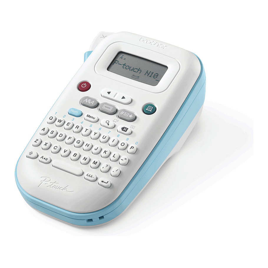 Printer Label Mobile Brother PT-N10 / Për Etiketa / Termal / 180 DPI / 12mm / USB + Bluetooth - Blu/Bardhë - 2
