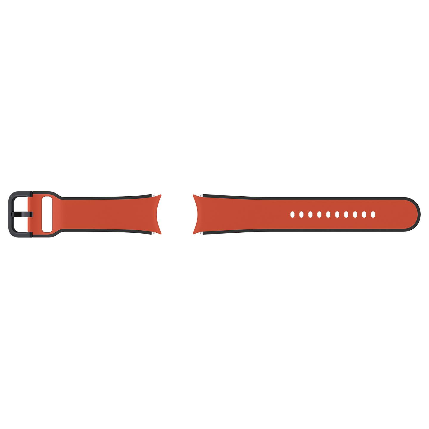 Rrip për Orë Samsung Galaxy Watch, Two-tone Sport Band, 20mm, M/L – Kuqe - 2