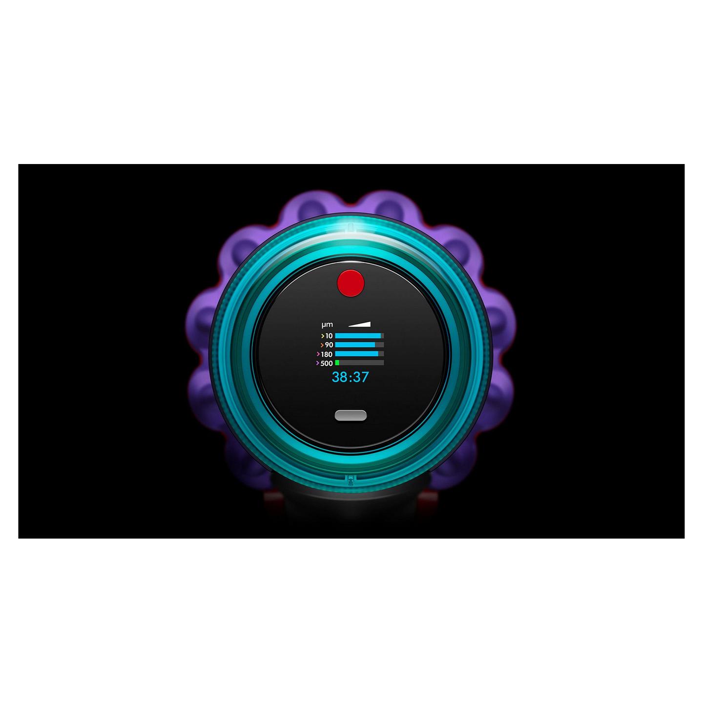 Fshesë me Vakum Dyson Gen5detect / 262AW / 135.000rpm / HEPA / 0.77L / 70min / LCD / Root Cyclone / Click-in Battery – Gri/Vjollcë/Blu - 11