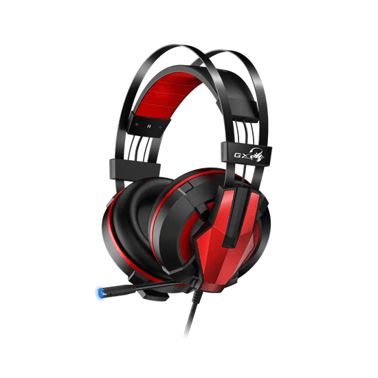 Kufje Gaming Genius HS-G710V / Wired / USB / 7.1 Surround / 40mm – Zezë/Kuqe