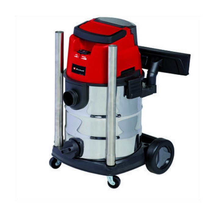 Fshesë për Pastrim të Thatë dhe të Lagësht Einhell TE-VC 36/25 Li S-Solo, 36V, 25L, 150mbar - Kuqe/Zezë - 2