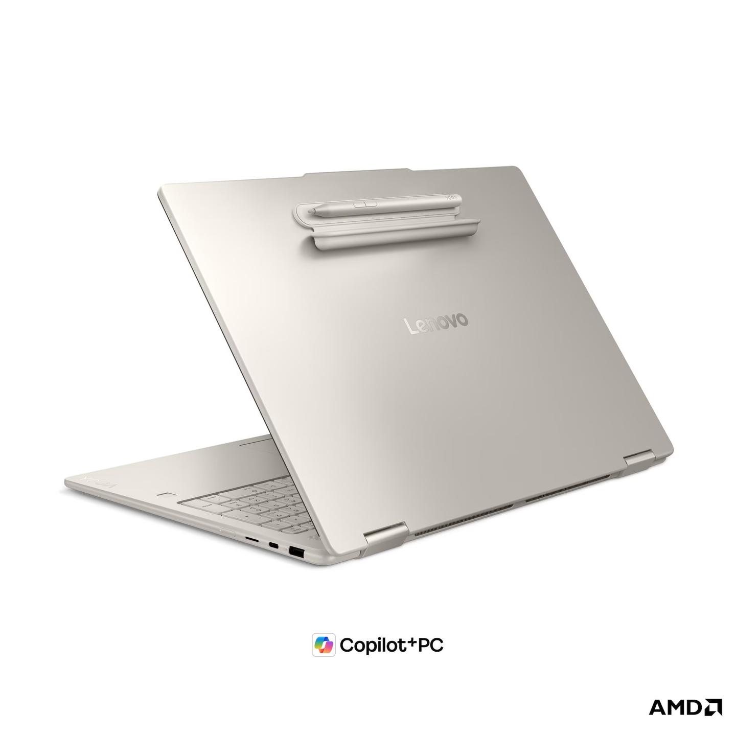Laptop Lenovo Yoga 7 16AGP11 / 2-in-1 / Ryzen AI 9 465 / 32GB LPDDR5X / 1TB / 16" WUXGA OLED Touch 60Hz / Radeon 880M - Bardhë - 8