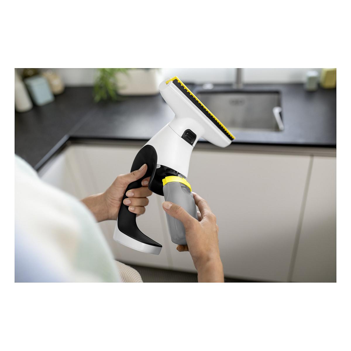 Pastrues Elektrik për Xhama Kärcher WV 1 Compact Care / 25min / 100ml / 250mm / Li-Ion – Bardhë - 8