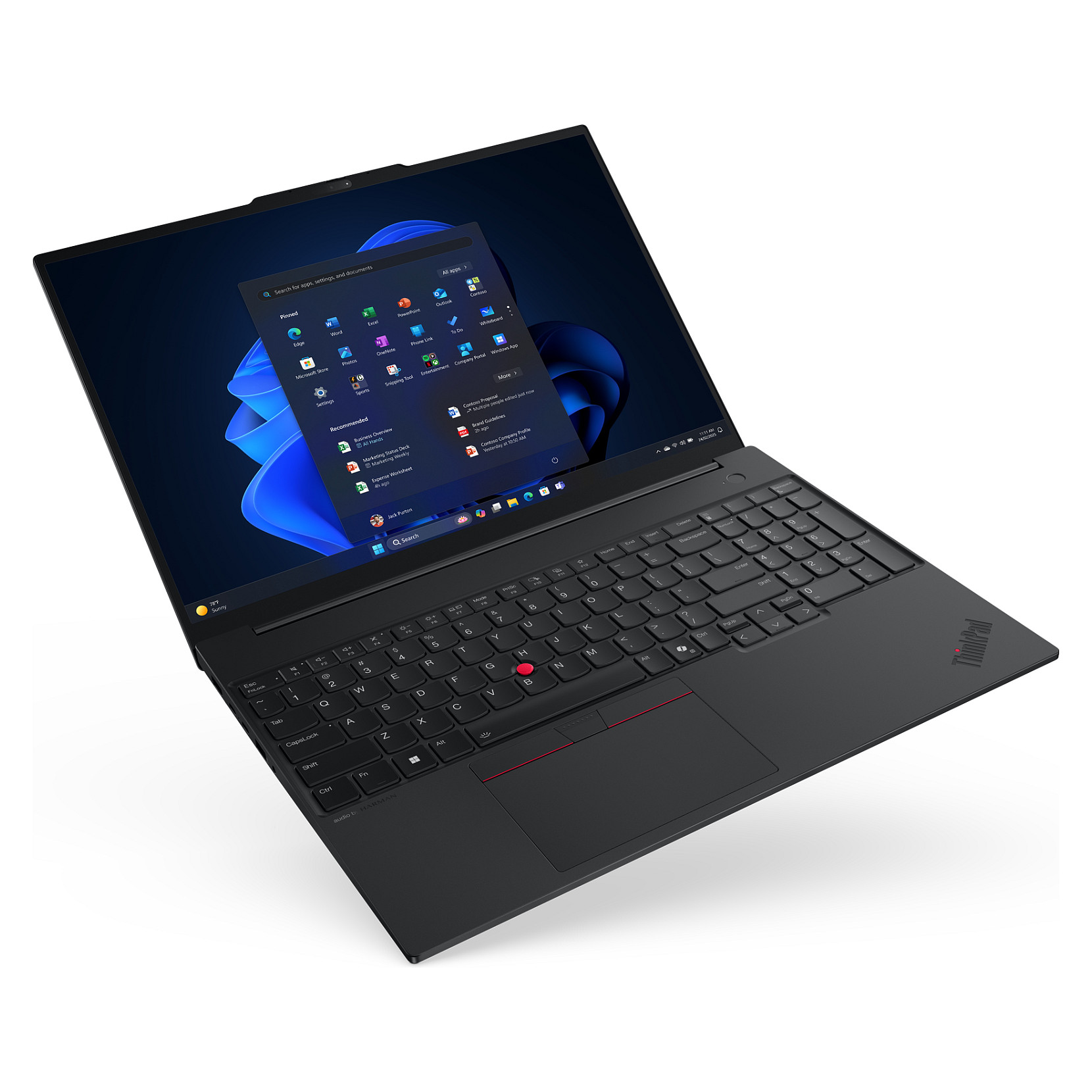 Laptop Lenovo ThinkPad E16 Gen 3 / Ryzen 5 220 / 16GB DDR5 / 512GB / 16" WUXGA IPS / AMD Radeon 740M - Zezë - 7