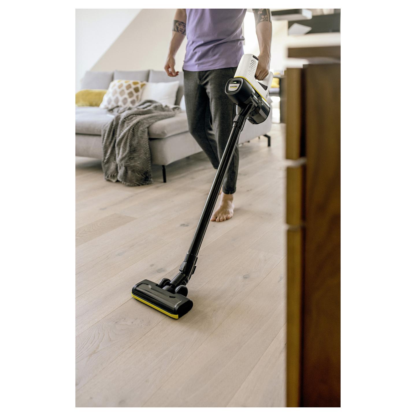Fshesë me vakum Kärcher VC 4 Cordless myHome / 21.6V / 30 min / 0.65L - Zezë/Verdhë - 5