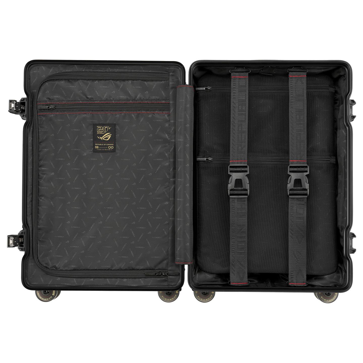 Valixhe Trolley ASUS ROG SLASH Hard-Case Edition 20, 47 L, Polikarbonat, 4.26 kg - Zezë, Ari - 5