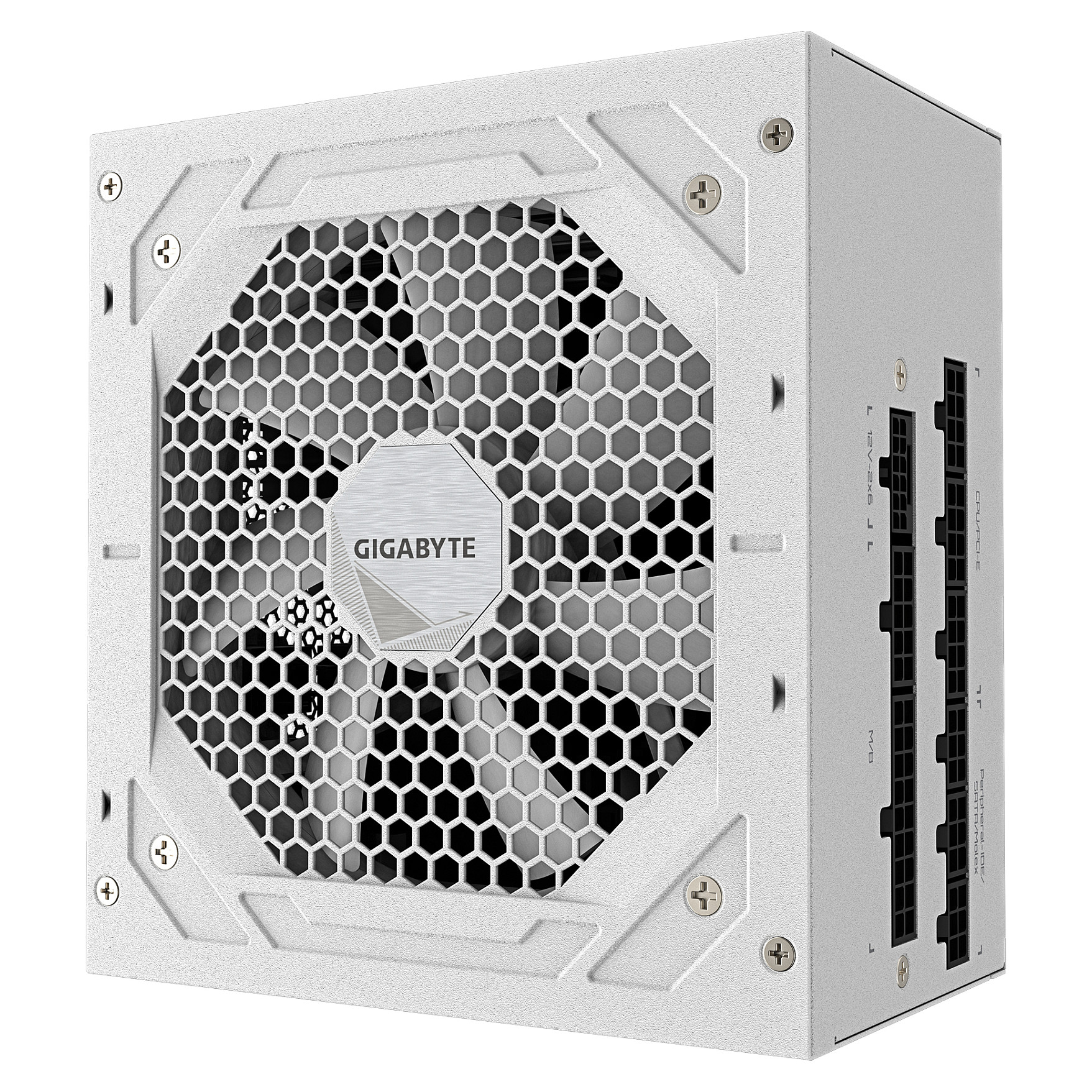 Furnizues Energjie Gigabyte UD750GM PG5 V2 ICE / 750W / ATX 3.1 / 80 PLUS Gold / Fully Modular - Bardhë