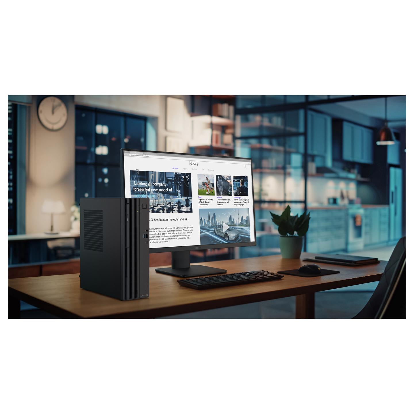 Kompjuter ASUS ExpertCenter P500 SFF / Core 5 210H / 16GB DDR5 / 512GB / Intel Graphics - Hiri - 11