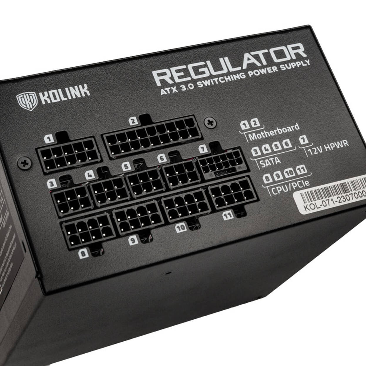 Furnizues Energjie Kolink Regulator / 750W / 80 PLUS Gold / ATX 3.0 / PCIe 5.0 / Fully Modular - Zezë - 5