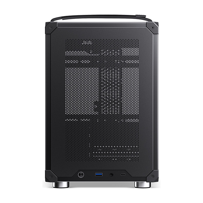 Kasë PC JONSBO C6 Handle / Mini Tower / Micro-ATX / Mini-ITX / Mesh - Zezë - 5