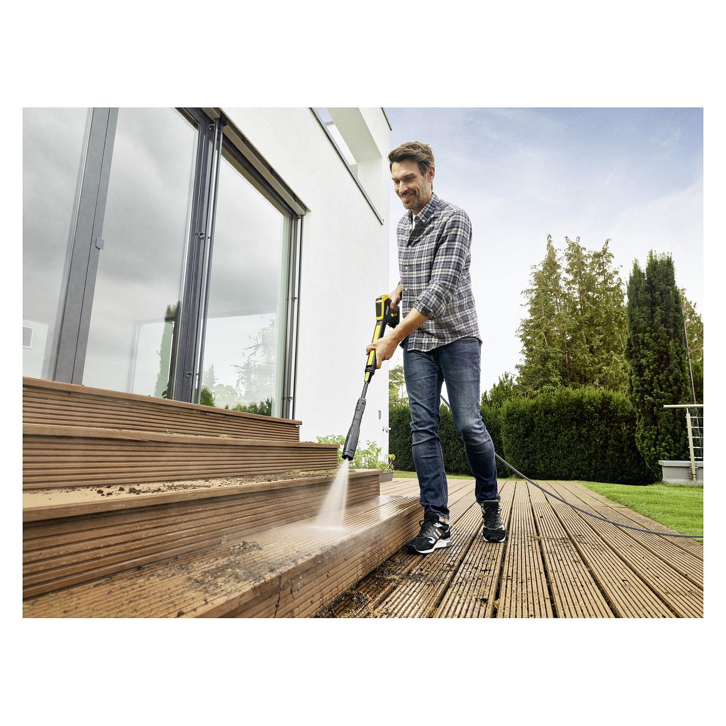 Pastrues me presion Kärcher K 4 Power Control Flex Home / 1800W / 130 Bar / 420L/h / PremiumFlex 8m - Verdhë/Zezë - 6