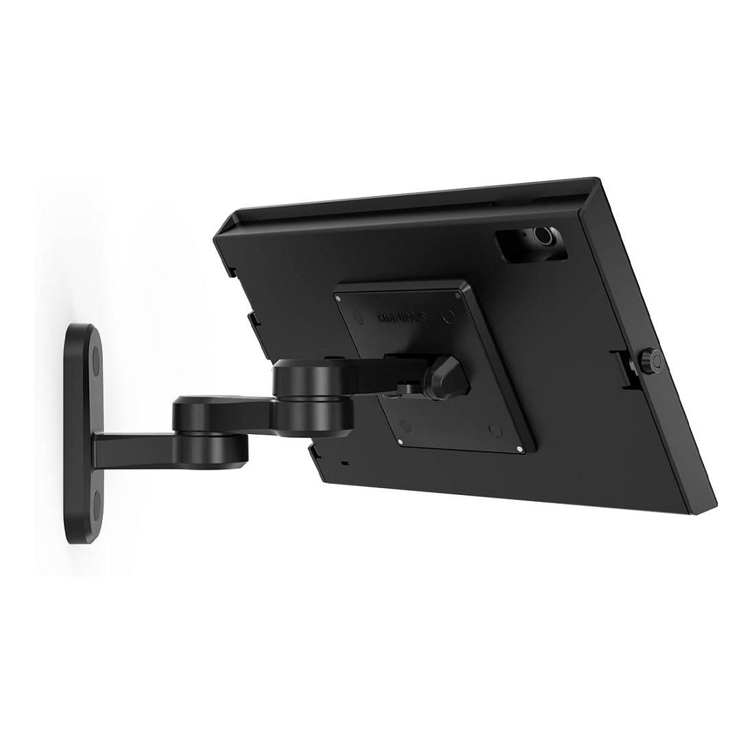 Mbajtës për Tablet Compulocks Apex / iPad 10.9" Gjenerata 10 / iPad 11" A16 / Gehäuse + Krah Rrotullues / i Kyçshëm / Montim në Mur ose Tavolinë / Kornizë Metalike - Zezë - 2