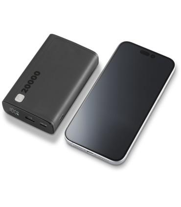 Powerbank Cellularline Elite / 20.000mAh / USB-C 20W PD / USB-A 18W / LCD – Zezë - 4