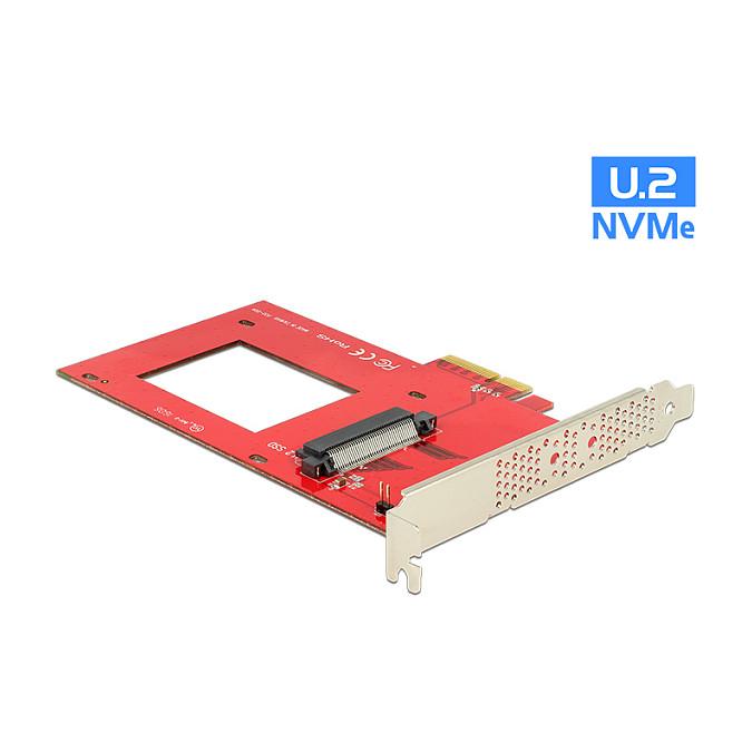 Kartë Zgjerimi PCI Express Delock 89469 / PCIe 4.0 x4 / 1x U.2 SFF-8639 / NVMe - 2