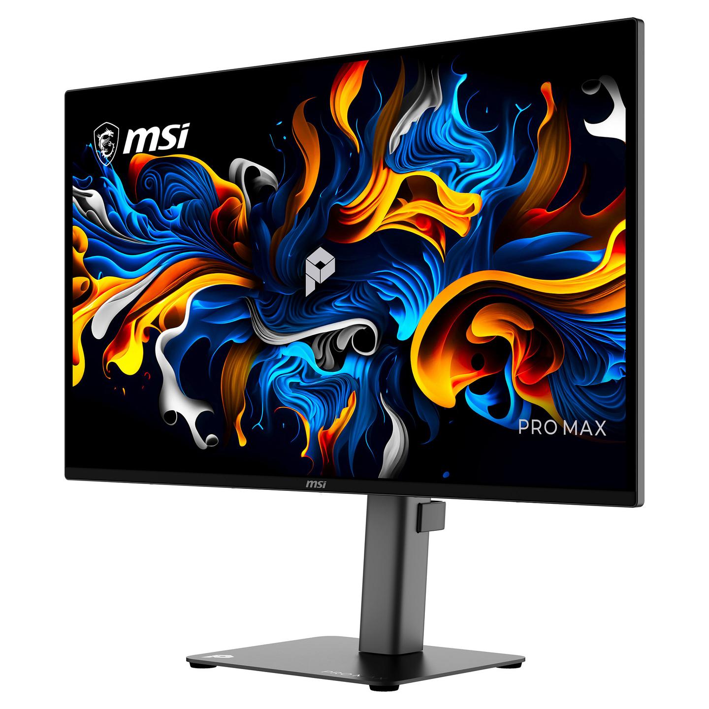 Monitor MSI PRO MAX 271UPX12G / 26.5" / 4K UHD QD-OLED / 120 Hz / 0.03 ms / 2x HDMI + DisplayPort + USB-C - Zezë - 8