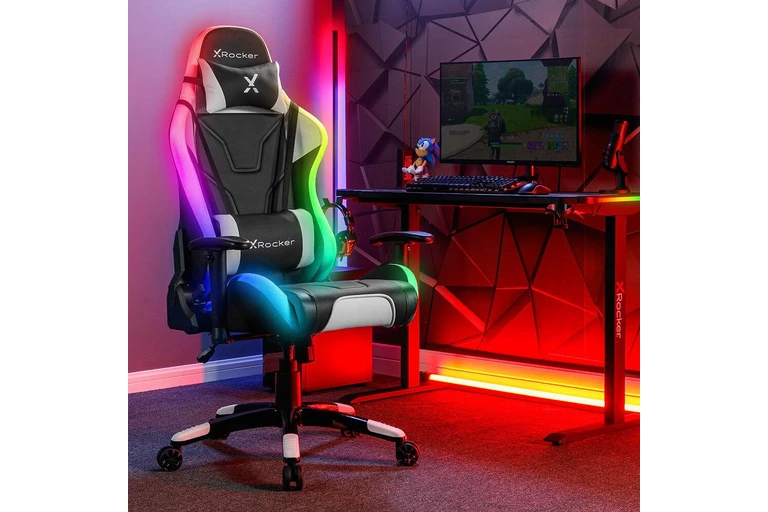 Karrige Gaming X Rocker Agility eSports RGB - Zezë/Gri - 2