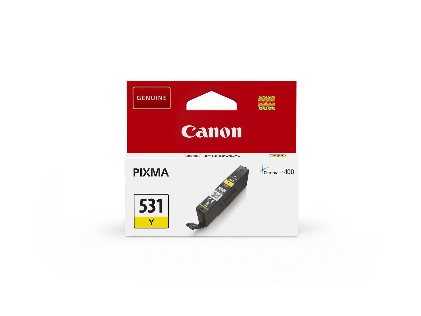 INK Canon CLI-531Y / 6121C001 / 515 faqe – Verdhë - 2