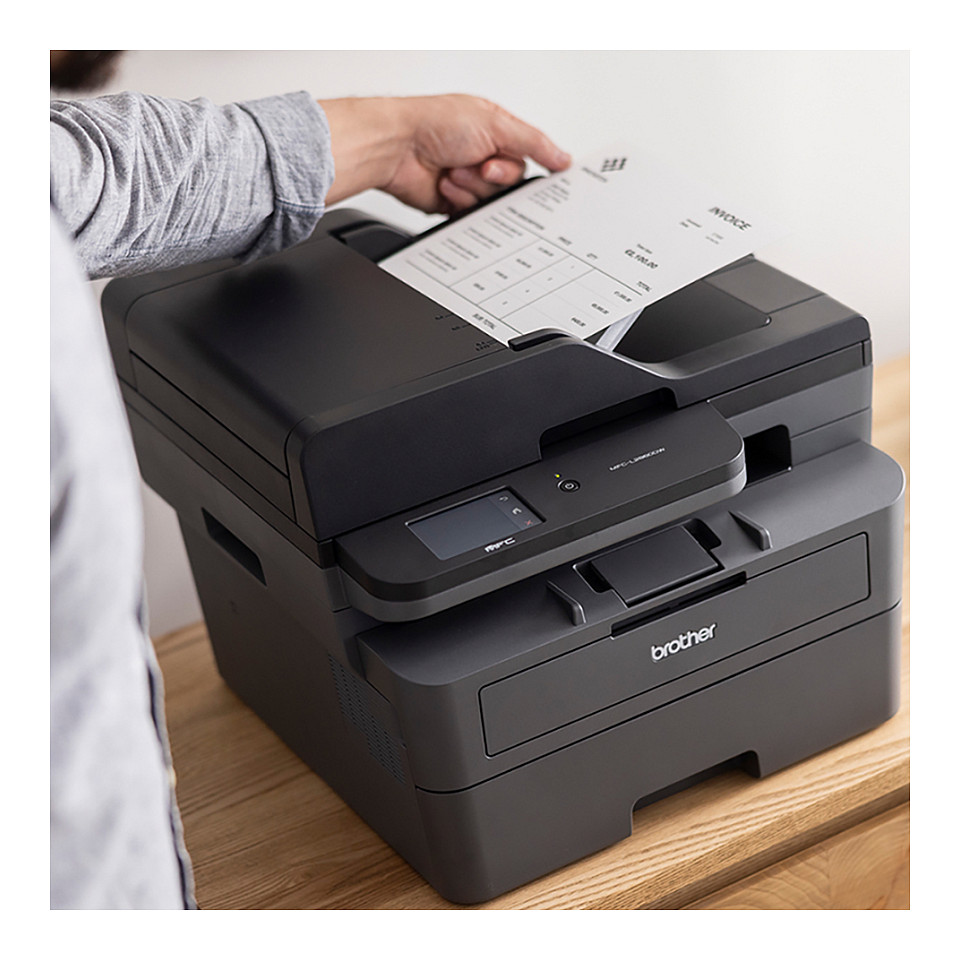 Printer Multifunksional Brother MFC-L2860DWE / Mono / A4 / 4 në 1 / Wi-Fi / LAN / USB - Zezë - 3