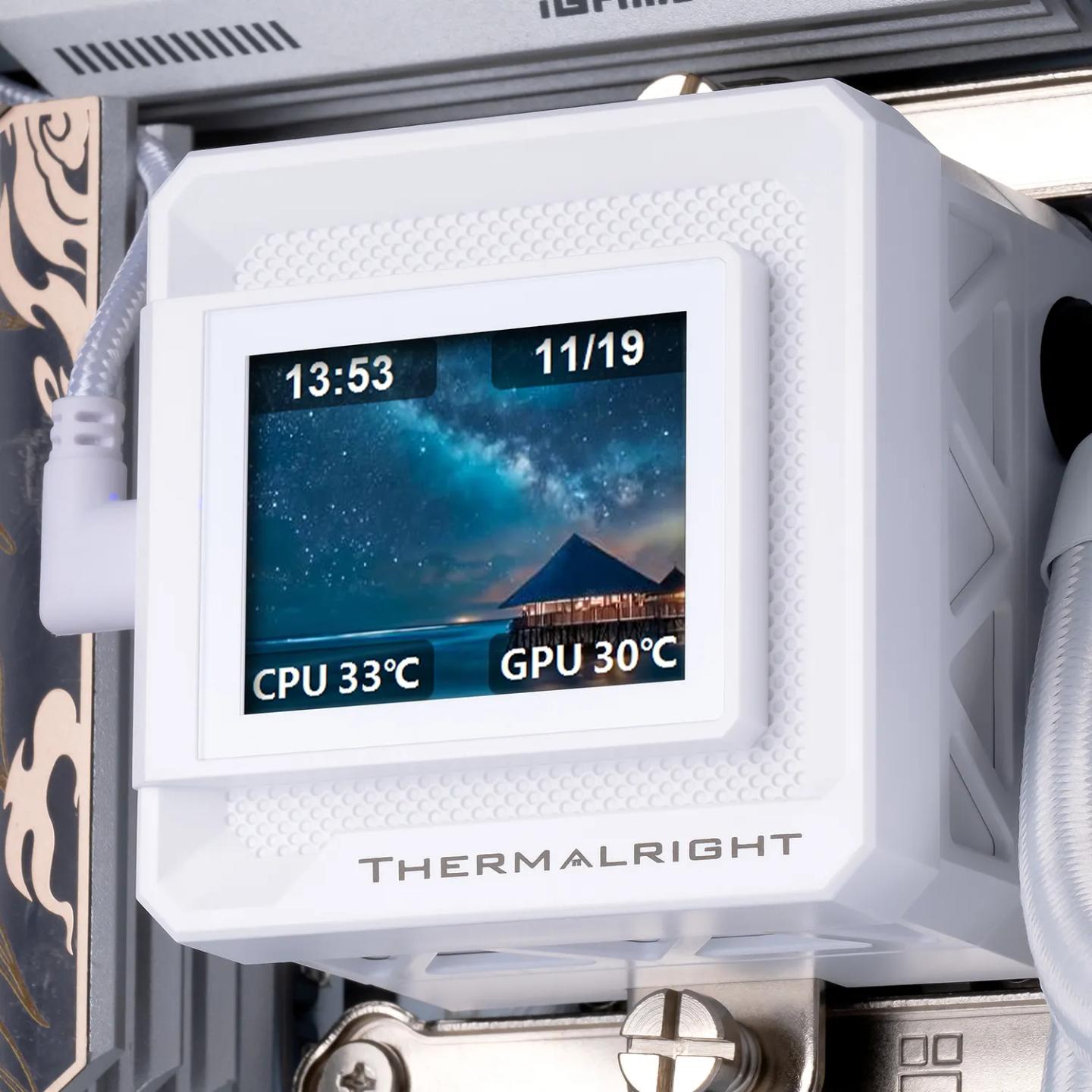 Ftohës për Procesor Thermalright Frozen Warframe 360 SE ARGB, 360mm - Bardhë - 6