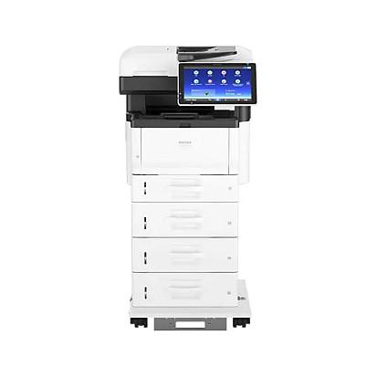 Printer Multifunksional Monokrom Ricoh IM 350FSE / Laser / A4 / 1200 × 1200 DPI / 35 ppm / Duplex / 2 GB / 320 GB / 10.1" Touchscreen / Ethernet / USB - Zezë/Bardhë - 3