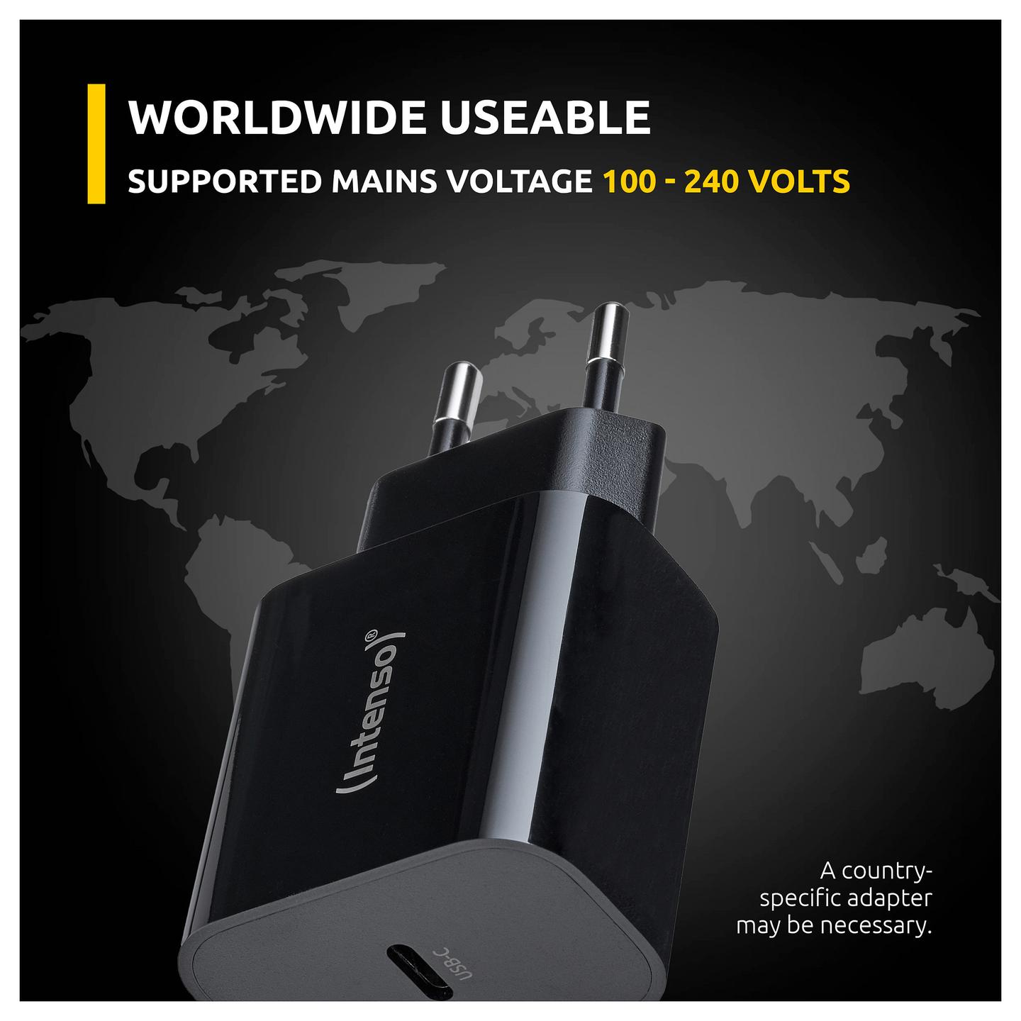 Adapter Intenso W20C / USB-C / 20W / PD 3.0 / PPS / QC 4.0 - Zezë - 5