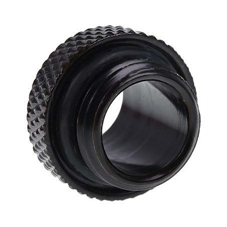 Aksesor për Ftohës Alphacool Eiszapfen Doppelnippel / G1/4 AG në G1/4 AG / Për Tuba PVC, Silikon dhe Neopren – Zezë - 3