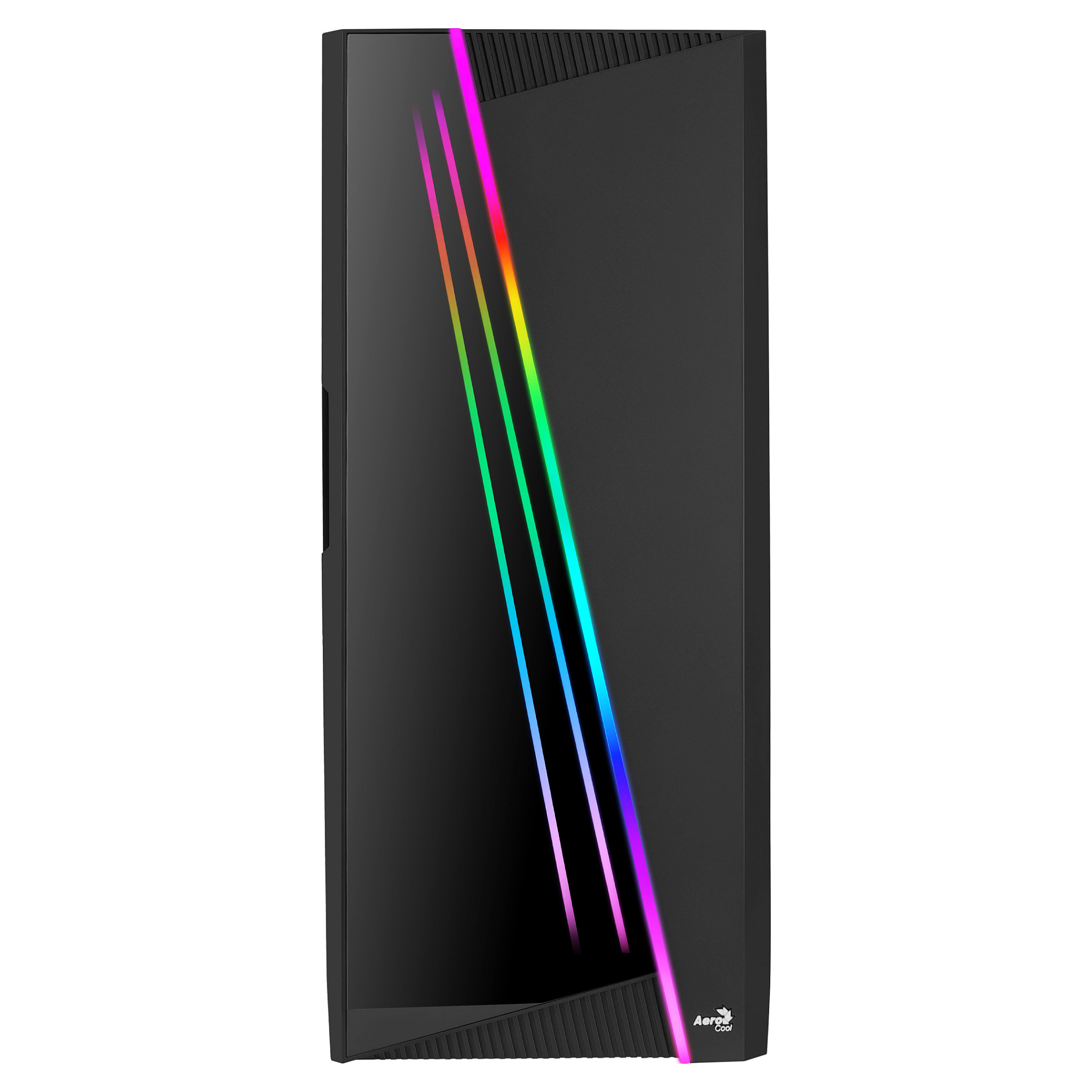 Kasë PC Aerocool Mirage / Midi Tower / ATX / 1x 120mm ARGB Fan / Tempered Glass - Zezë - 7