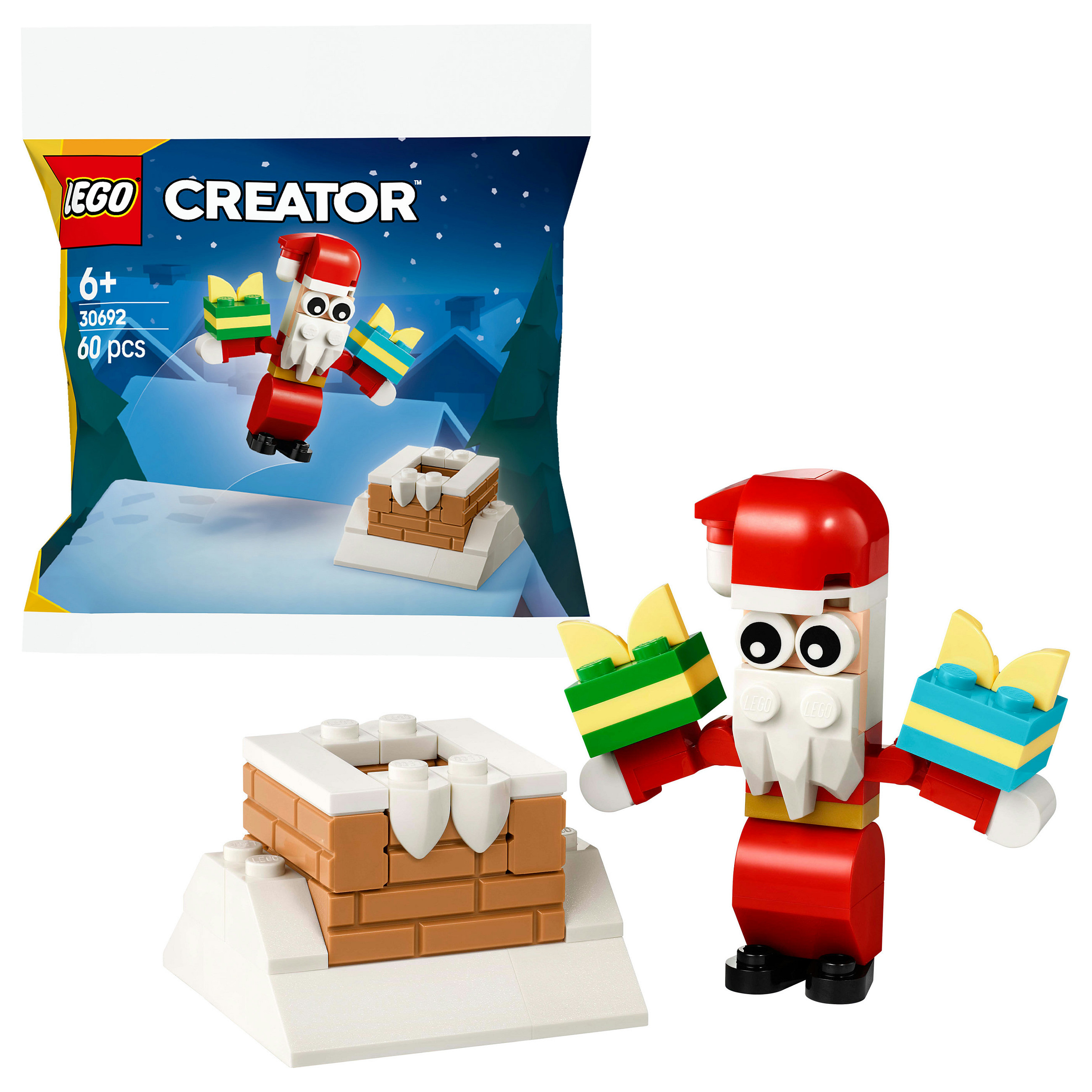 LEGO Creator Christmas Chimney Fun with Santa - 6
