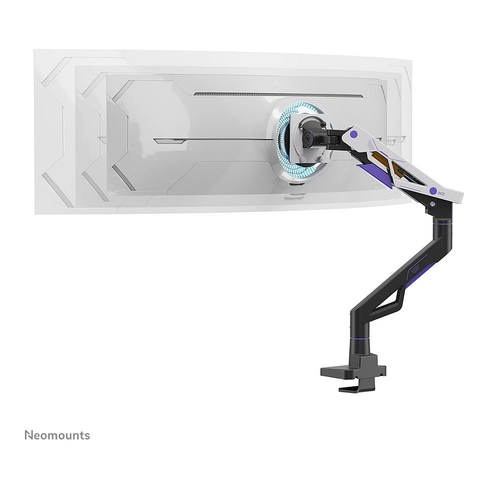 Mbajtëse për Monitor Gaming Neomounts DS70-256BL1 / 1 Monitor / 24"-57" / 30kg / Gas Spring / Full Motion / Topfix - Zezë - 7