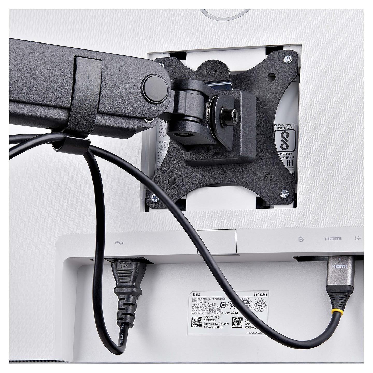 Mbajtëse për Monitor StarTech.com 3MP2AG-MONITOR-ARM , 3 Monitorë , 27" , 7kg për monitor , VESA 75x75 & 100x100 - Zezë - 9