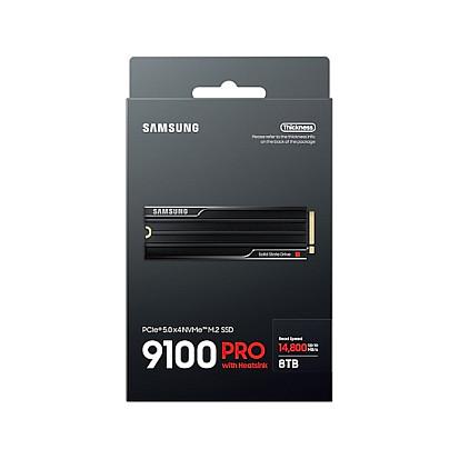 SSD e Brendshme Samsung 9100 PRO Heatsink / 8TB / M.2 2280 / PCIe 5.0 x4 NVMe 2.0 - 8