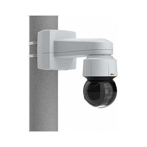 Mbajtëse për Kamera Sigurie Axis T91B57, Pole Mount, 100–410 mm, IK10 - Bardhë - 2