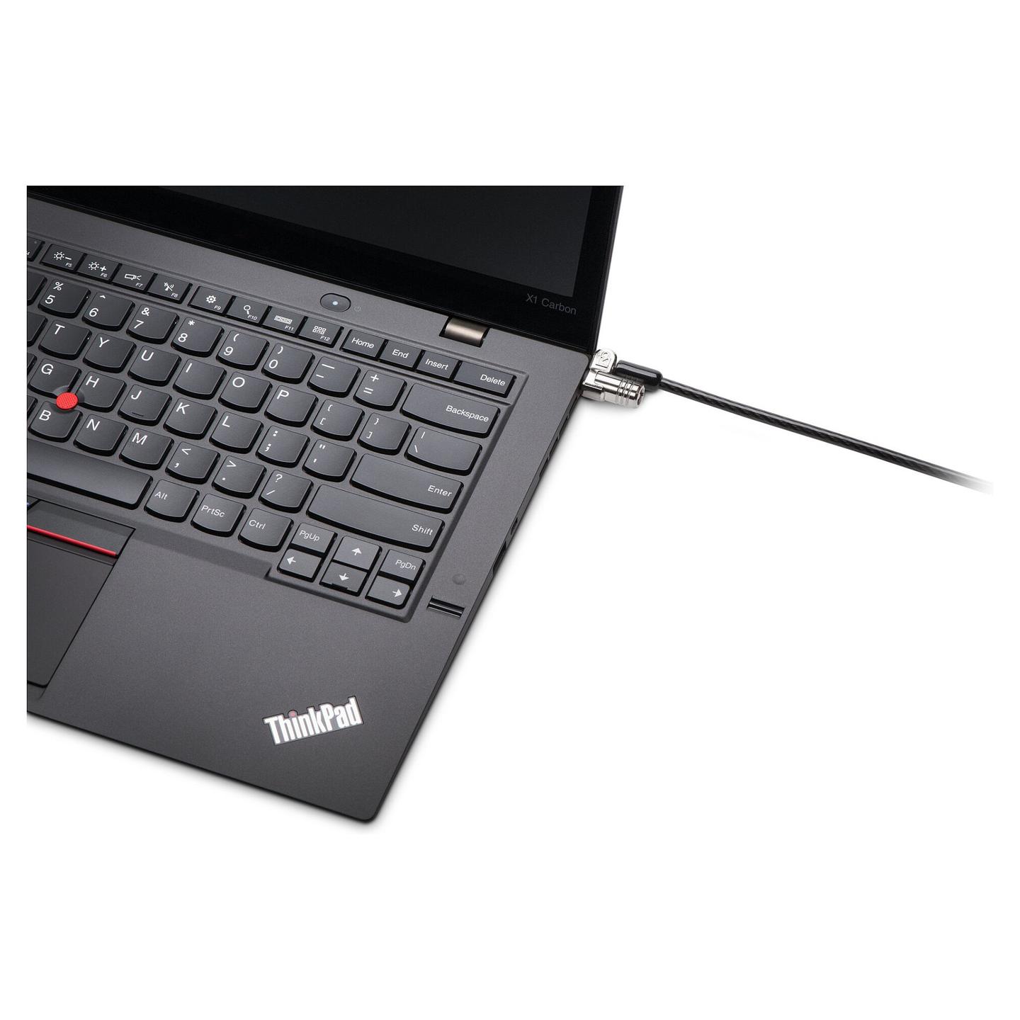 Bravë Sigurie për Laptop Kensington MicroSaver 2.0 K65020EU, Kabllo 1.8m, T-Bar, Kokë 10mm, Me Çelës - Zezë - 4