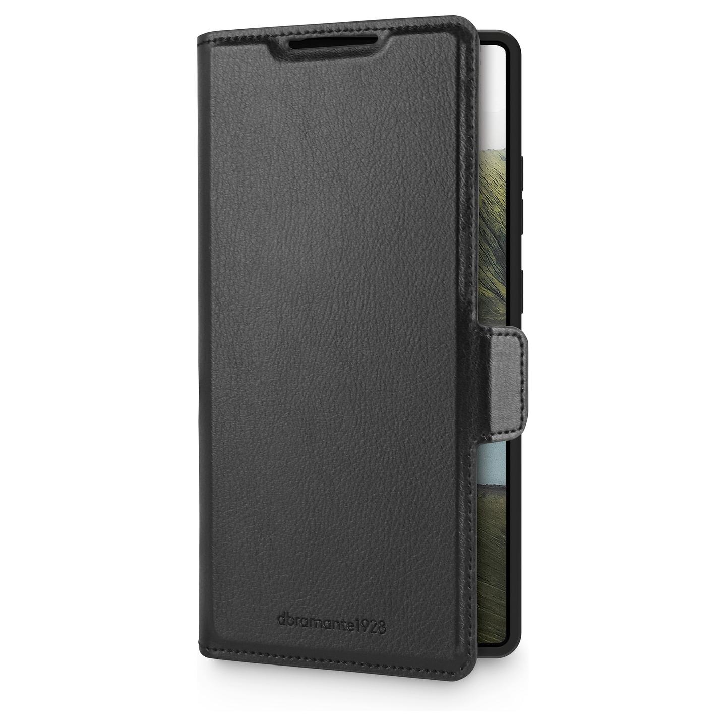 Case për Telefon dbramante1928 Oslo Pro, Samsung Galaxy S25 Ultra, Folio, 3 vende për karta, Mbajtëse - Zezë - 4