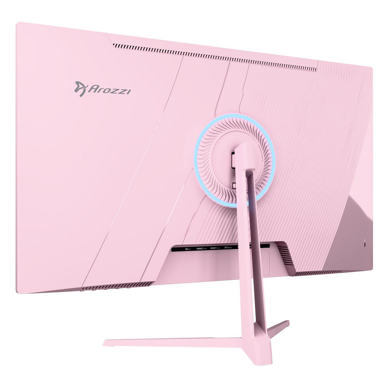 Monitor Gaming Arozzi Nova 27" / 27" / QHD LED / 165Hz / 1ms / HDMI+DP - Rozë - 5