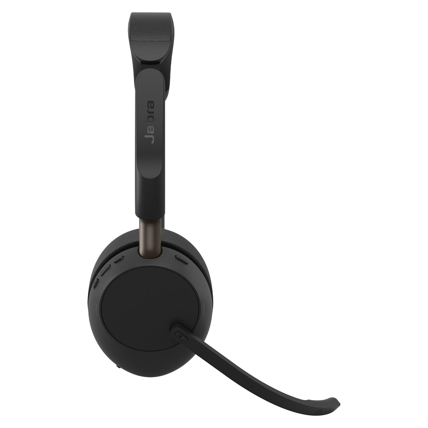 Kufje pa kabllo Jabra Evolve3 65 UC Stereo / Link 390c / USB-C / Charging Stand - Zezë - 6