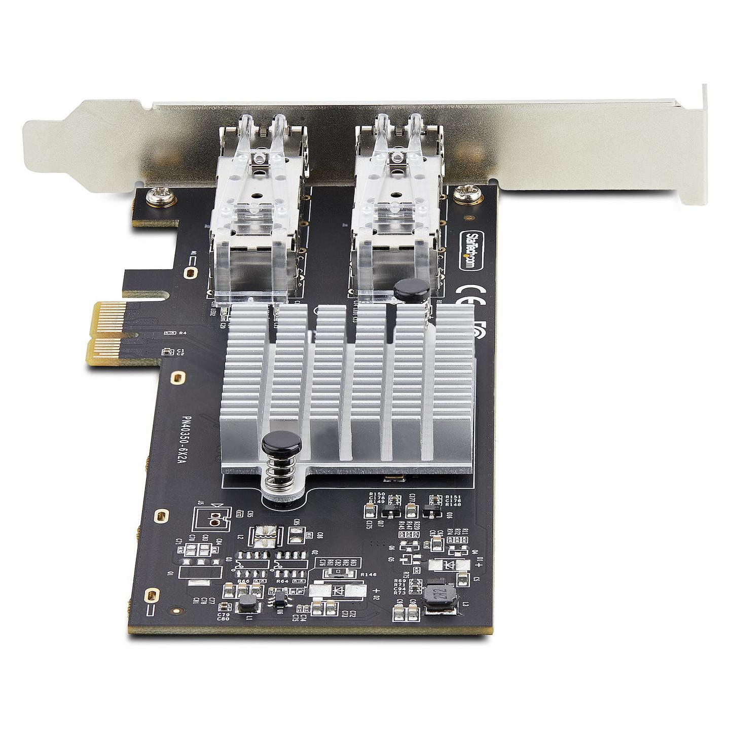 Karta të Rrjetit StarTech.com P021GI-NETWORK-CARD, PCI Express 2.0 x1, 2x Gigabit SFP, 1000Mbps, Intel I350-AM2, Low Profile - 4