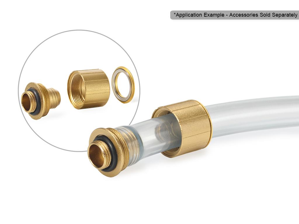 Lidhës për Ftohje Bitspower Artemis, G1/4" Mashkull për Tub 16/10mm - Ari - 3